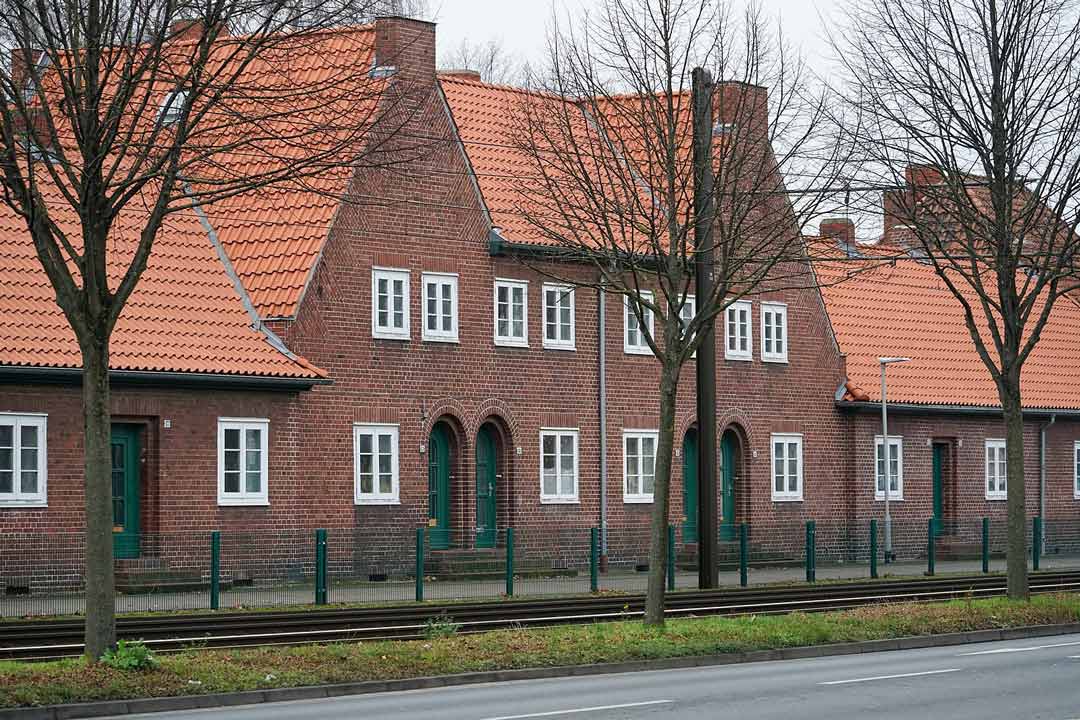 Denkmalgeschützte Kleinhaussiedlung im Auftrag der Hanova Wohnen GmbH